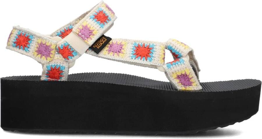 TEVA Multicolor Sandalen W Flatform Universal Crochet