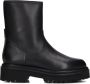 The HOFF Brand HOFF Bota Office zwarte boots Zwart Leer Enkelboots Dames - Thumbnail 5