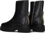 The HOFF Brand HOFF Bota Office zwarte boots Zwart Leer Enkelboots Dames - Thumbnail 6