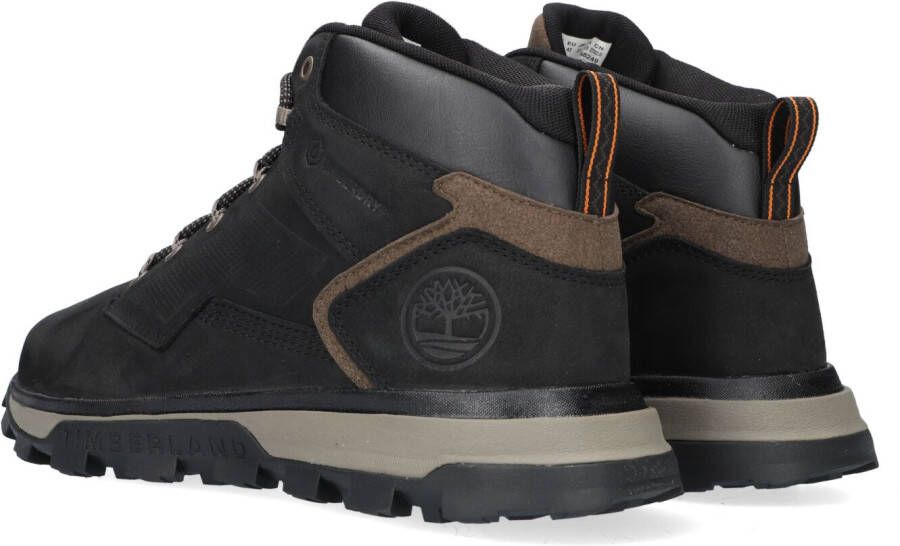 Timberland Zwarte Veterboots Treeline Trekker Mid Wp