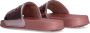 Tommy Hilfiger Badslipper Dames meisjes Stars Print Slider Rosegold - Thumbnail 6