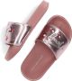 Tommy Hilfiger Badslipper Dames meisjes Stars Print Slider Rosegold - Thumbnail 7