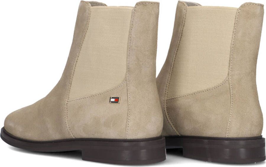 TOMMY HILFIGER Beige Boots Flag Low Chelsea