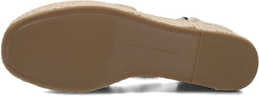 TOMMY HILFIGER Beige Espadrilles Closed Toe Flatform