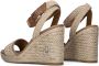 TOMMY HILFIGER Espadrilles Dames Th Rope High Wedge Maat: 36 Materiaal: Textiel Kleur: Beige - Thumbnail 5