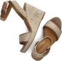 TOMMY HILFIGER Espadrilles Dames Th Rope High Wedge Maat: 36 Materiaal: Textiel Kleur: Beige - Thumbnail 7