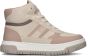 Tommy Hilfiger Beige Hoge Sneaker Flag High Top Lace-up - Thumbnail 2