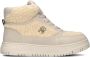 Tommy Hilfiger High Top Lace-up Sneakers Meisjes Beige - Thumbnail 2