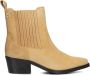 Tommy Hilfiger Beige Suède Cowboy Laarzen Beige Dames - Thumbnail 7