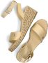 Tommy Hilfiger Beige Sleehak Sandalen met Zilveren Details Beige Dames - Thumbnail 13