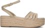 Tommy Hilfiger Essential Flatform sandalette met leren details - Thumbnail 4