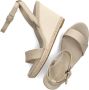 TOMMY HILFIGER Sandalen Dames Rope Webbing Wedge Maat: 41 Materiaal: Katoen Kleur: Beige - Thumbnail 6