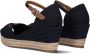 TOMMY HILFIGER Espadrilles Dames Basic Open Toe Mid Wedge Maat: 40 Materiaal: Canvas Kleur: Blauw - Thumbnail 4