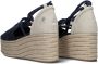 TOMMY HILFIGER Blauwe Espadrilles Closed Toe Flatform - Thumbnail 4