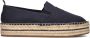 TOMMY HILFIGER Blauwe Espadrilles Th Embroidered Flatform - Thumbnail 4