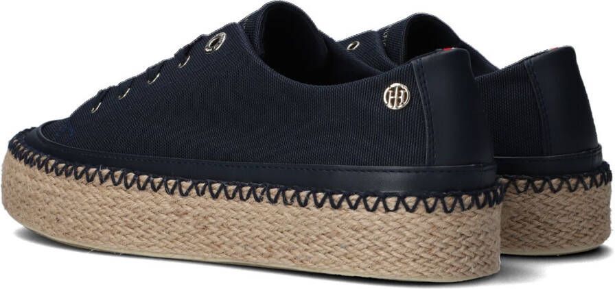 Tommy Hilfiger Blauwe Lage Sneakers Rope Vulc