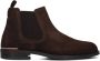 Tommy Hilfiger Bruine Suède Chelsea Boots voor Heren Brown Heren - Thumbnail 4