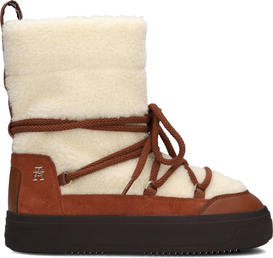 TOMMY HILFIGER Cognac Boots Lace-up Snowboot