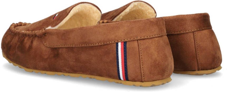 Tommy Hilfiger Cognac Pantoffels Warm Corpo Elevated