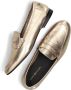 Tommy Hilfiger Gouden Leren Loafers met Cut Out Band Yellow Dames - Thumbnail 5