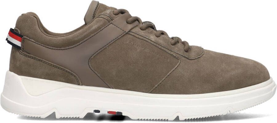 Tommy Hilfiger Groene Lage Sneakers Core Hilfiger Hybrid