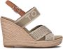 Tommy Hilfiger Sandalen Tommy Webbing High Wedge Sandal - Thumbnail 4