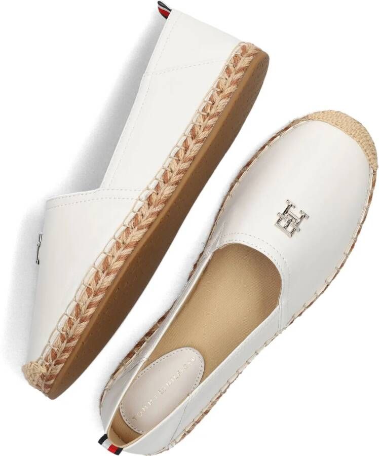 TOMMY HILFIGER Witte Espadrilles Th Flat Espadrille