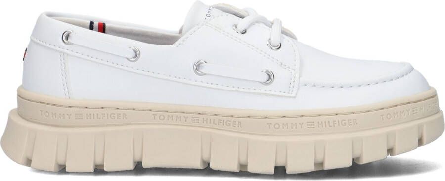 Tommy Hilfiger Witte Lage Sneakers 32896