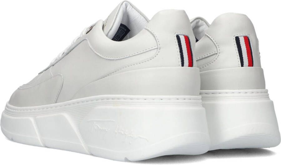 Tommy Hilfiger Witte Lage Sneakers Chunky Sole Sneaker