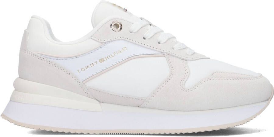 Tommy Hilfiger Witte Lage Sneakers Elevated Feminine Runner