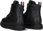 Tommy Hilfiger veterboots zwart Meisjes Polyester Effen 24 - Thumbnail 9