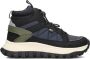 Tommy Hilfiger sneakers zwart blauw Jongens Synthetisch Meerkleurig 30 - Thumbnail 3