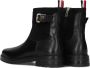 Tommy Hilfiger Enkellaarzen THERMO MATERIAL MIX BELT BOOTIE - Thumbnail 4