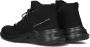 Tommy Hilfiger Jongens Lage Sneakers Sock Sneaker Black Heren - Thumbnail 3