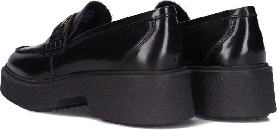 TOMMY HILFIGER Zwarte Loafers Th Hardware Loafer