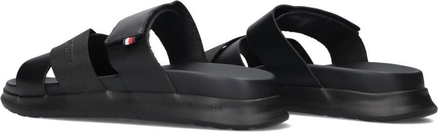 TOMMY HILFIGER Zwarte Slippers D Density Hilfiger