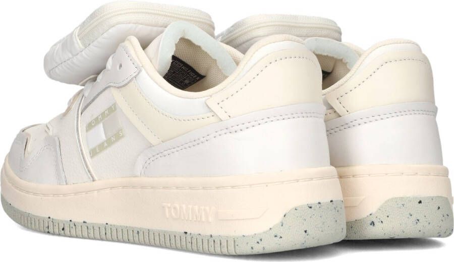 Tommy Jeans Beige Lage Sneakers Retro Baskt Lc Susta