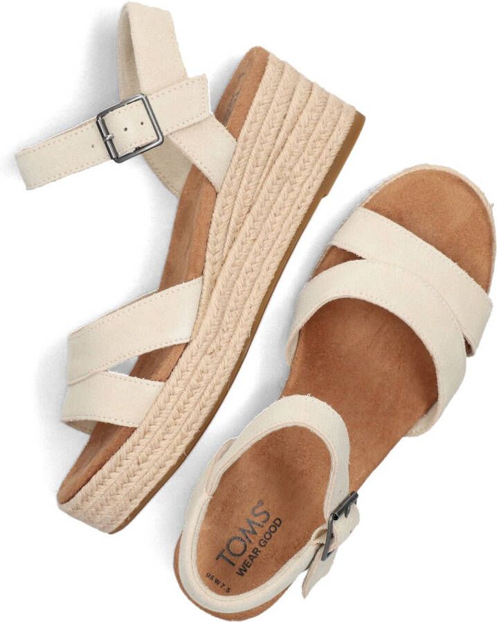 TOMS Beige Sandalen Audrey