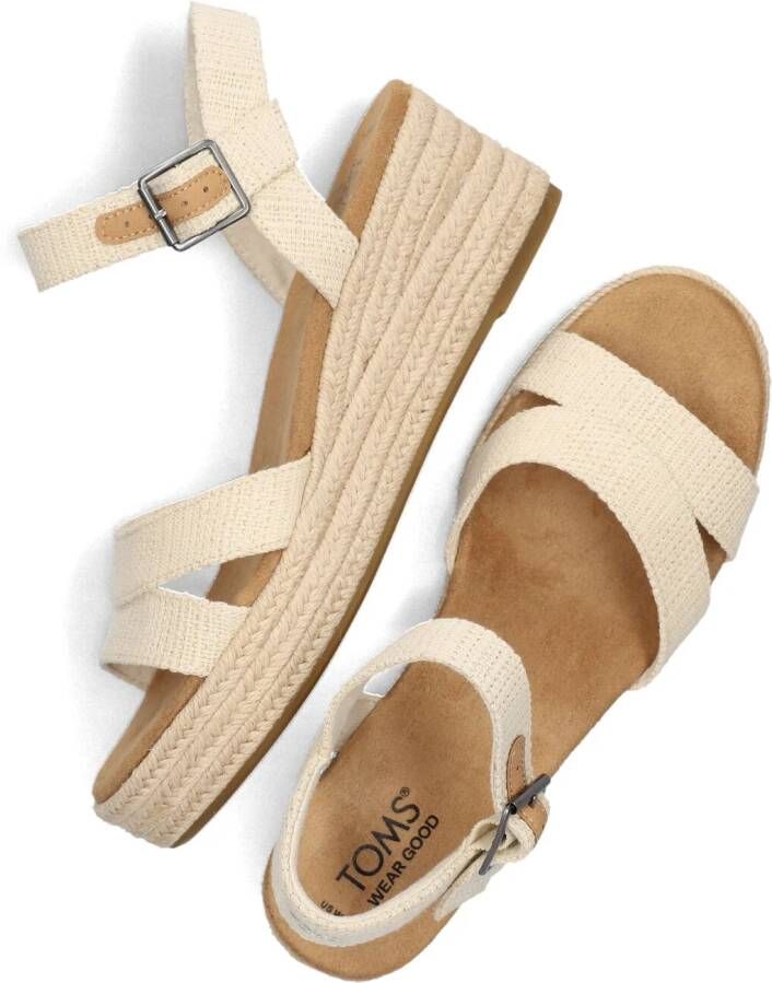 TOMS Beige Sandalen Audrey