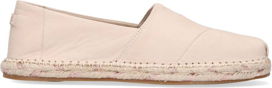 TOMS Bruine Espadrilles Macadamia Leather Wm Esp