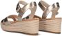 TOMS Sandalen Dames Audrey Maat: 42 5 Materiaal: Leer Kleur: Goud - Thumbnail 3