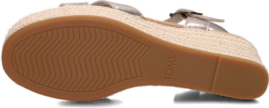 TOMS Gouden Sandalen Audrey