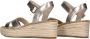 TOMS Sandalen Dames Audrey Met Maat: 39 Materiaal: Leer Kleur: Goud - Thumbnail 3