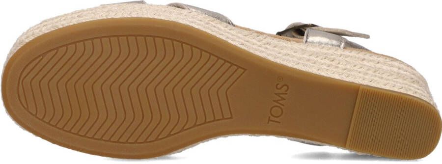 TOMS Gouden Sandalen Audrey Met