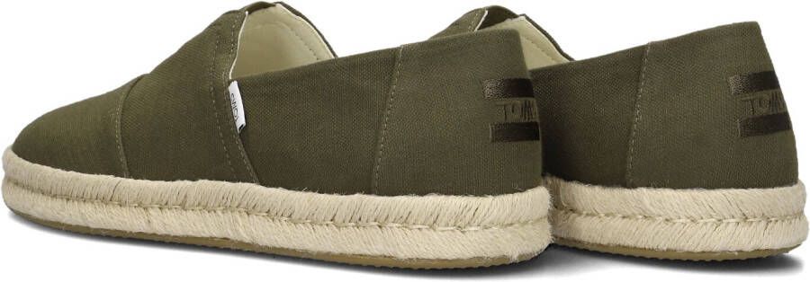 TOMS Groene Instappers Alp Rope 2.0