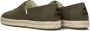 TOMS Espadrilles Dames Instappers Herenschoenen Canvas Alp Rope 2.0 canv Groen - Thumbnail 3