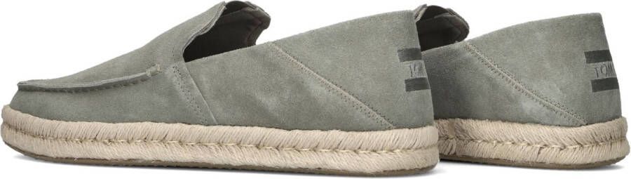 TOMS Groene Loafers Alonso Loafer Rope