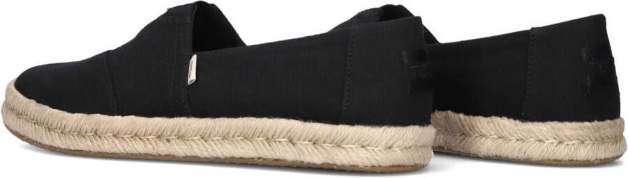 TOMS Zwarte Espadrilles Alpargata Rope 2.0