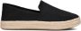 TOMS Carolina black flatform Zwart Suede Espadrilles Dames - Thumbnail 4