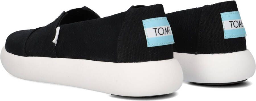 TOMS Zwarte Instappers Alpargata Mallow